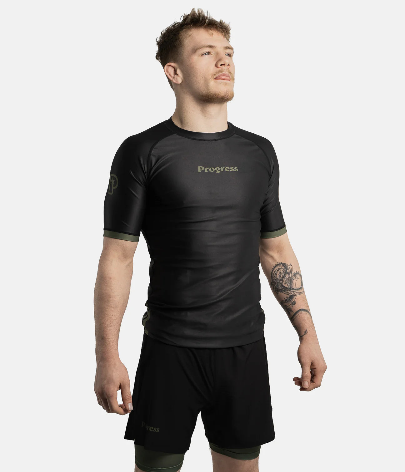 PROGRESS ACADEMY+ RASHGUARD BLACK