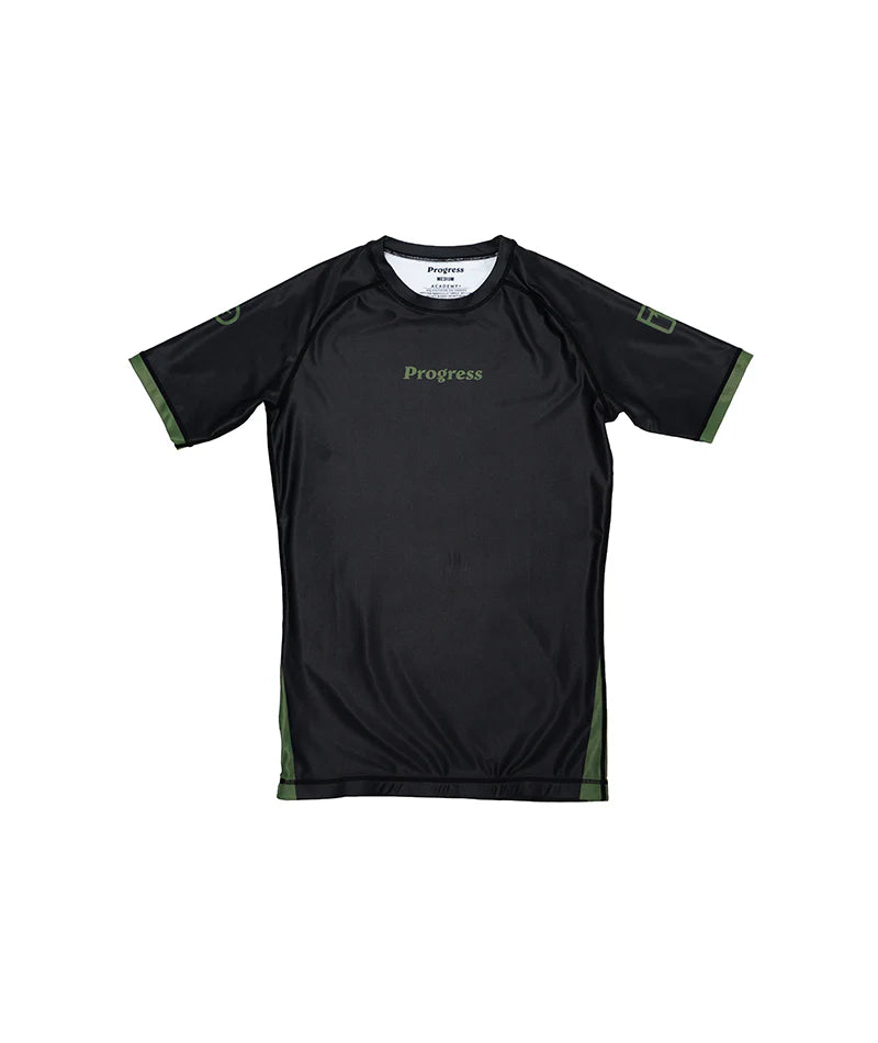 PROGRESS ACADEMY+ RASHGUARD BLACK