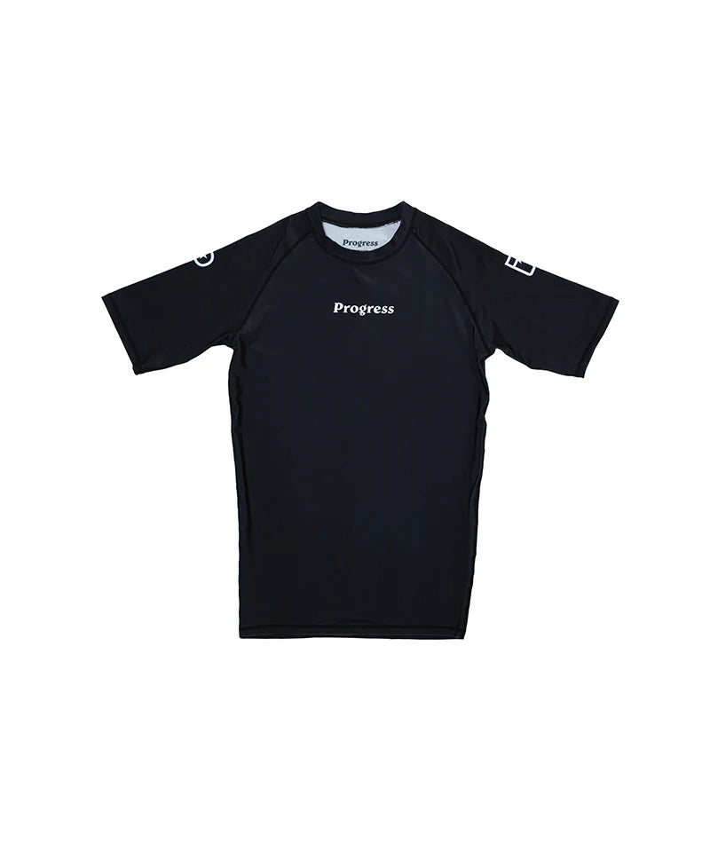 PROGRESS ACADEMY RASHGUARD BLACK