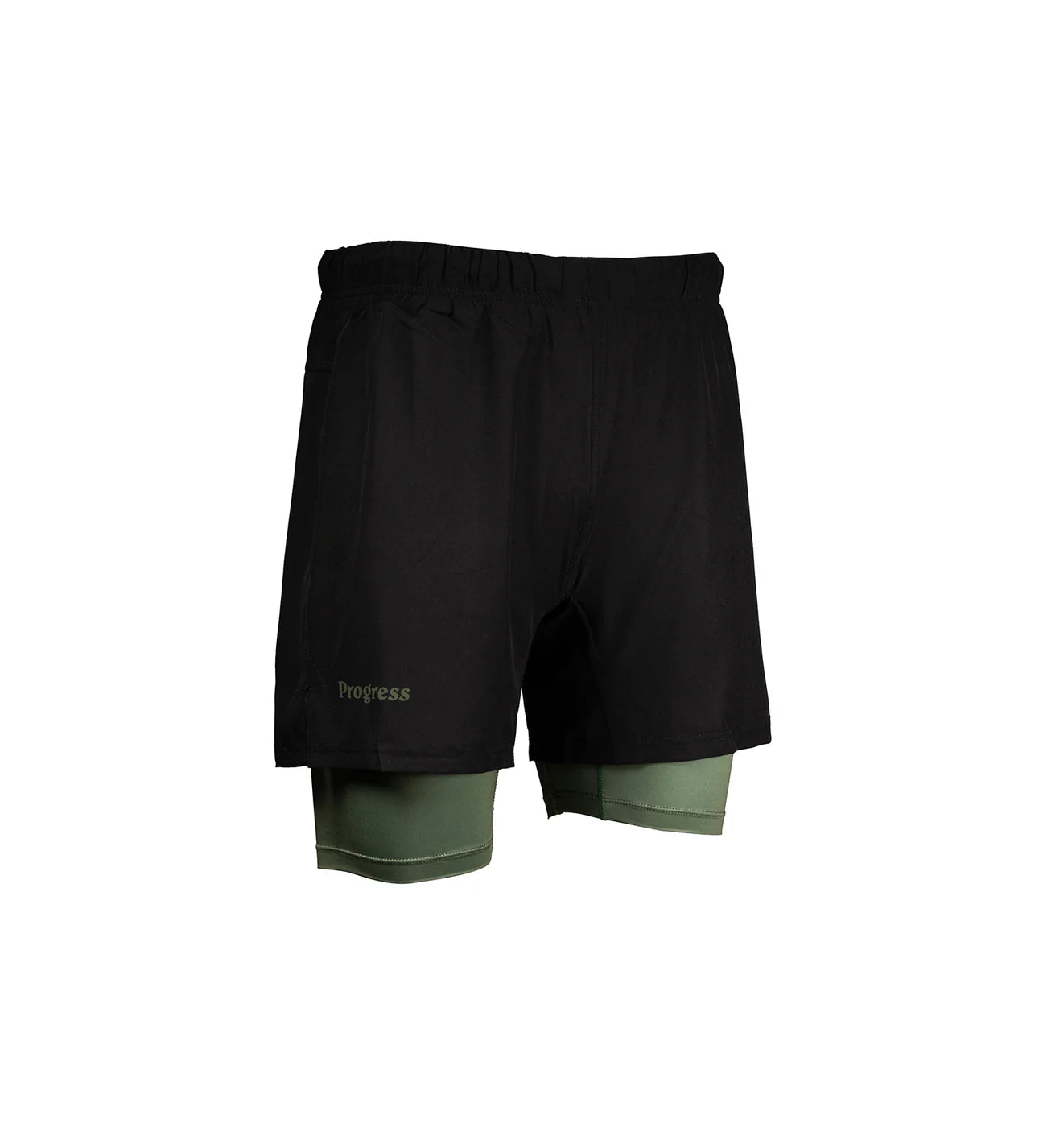 PROGRESS ACADEMY+ HYBRID SHORTS BLACK