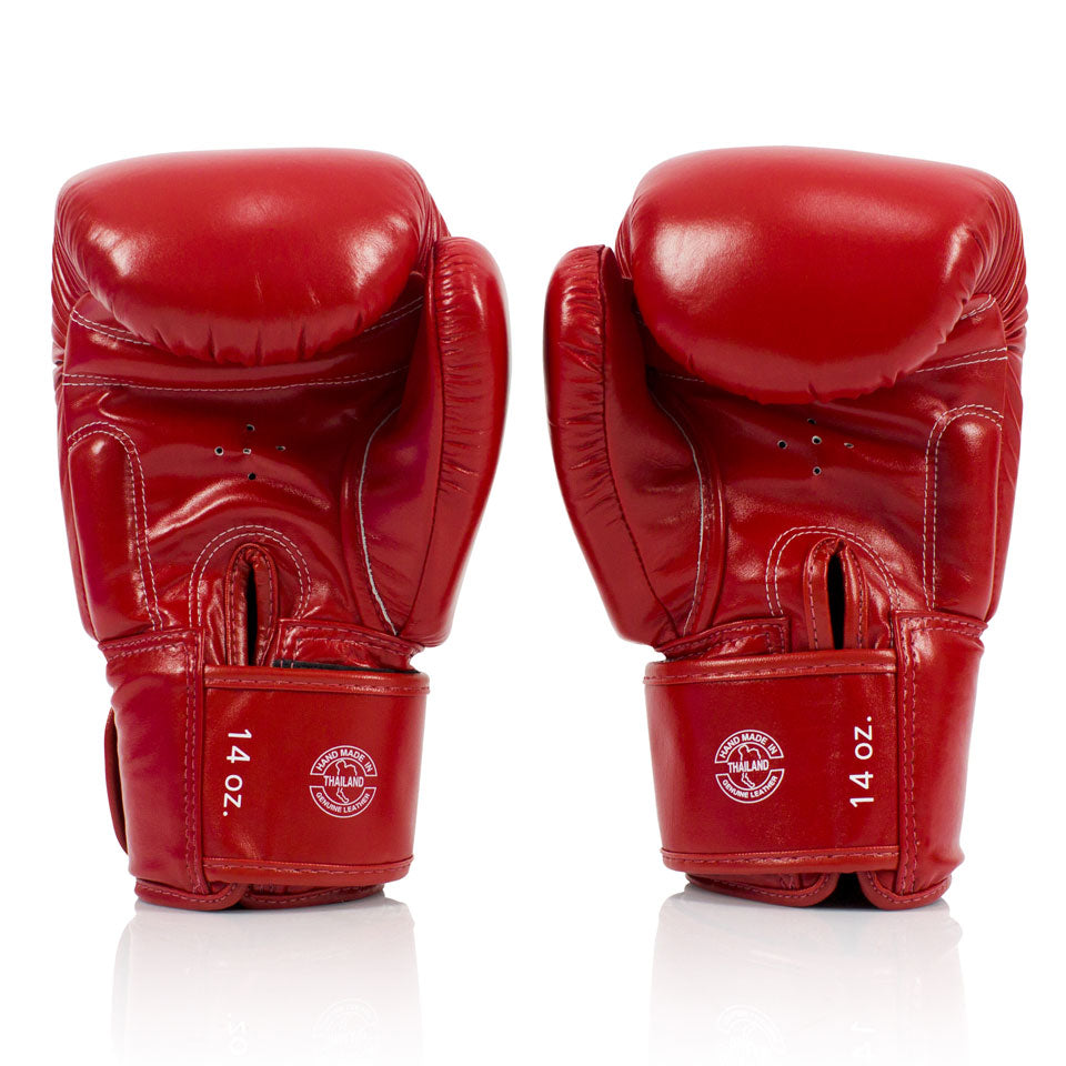 FAIRTEX BGV19 DELUXE BOXING GLOVES RED