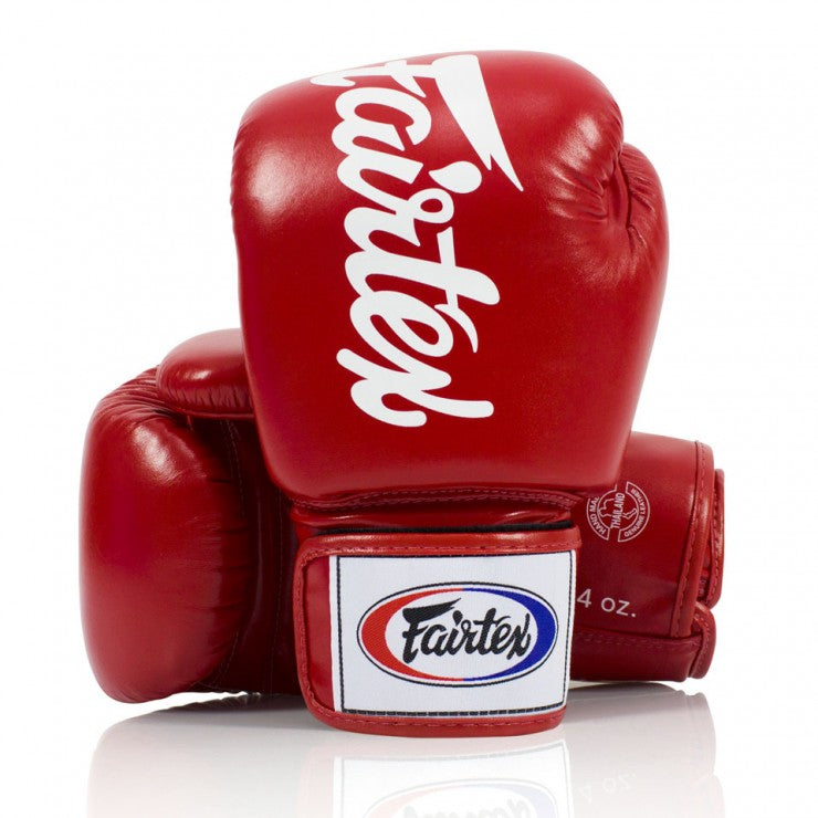 FAIRTEX BGV19 DELUXE BOXING GLOVES red