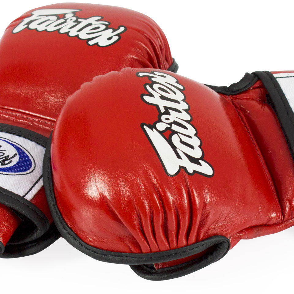 FGV15 FAIRTEX MMA SPARRING GLOVES RED