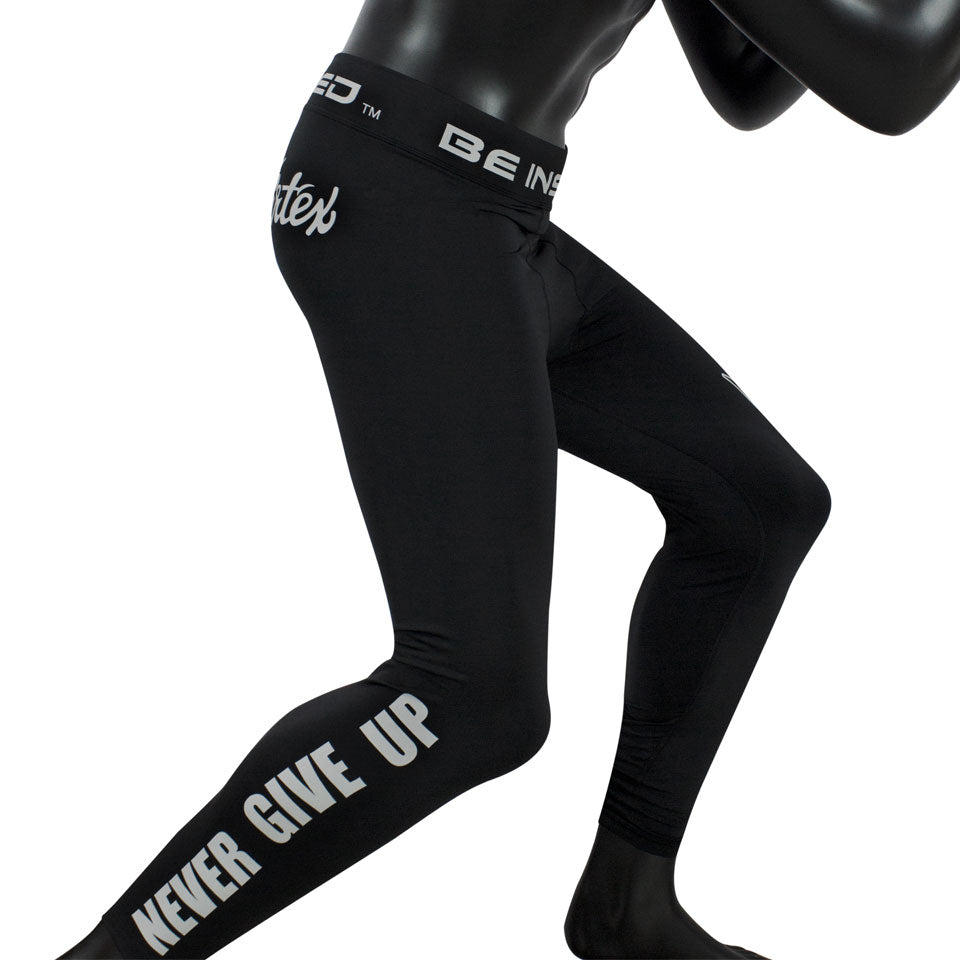 FAIRTEX CP1 BLACK COMPRESSION LEGGINGS