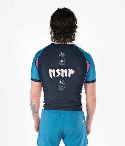 PROGRESS OCCULT RASHGUARD BLUE