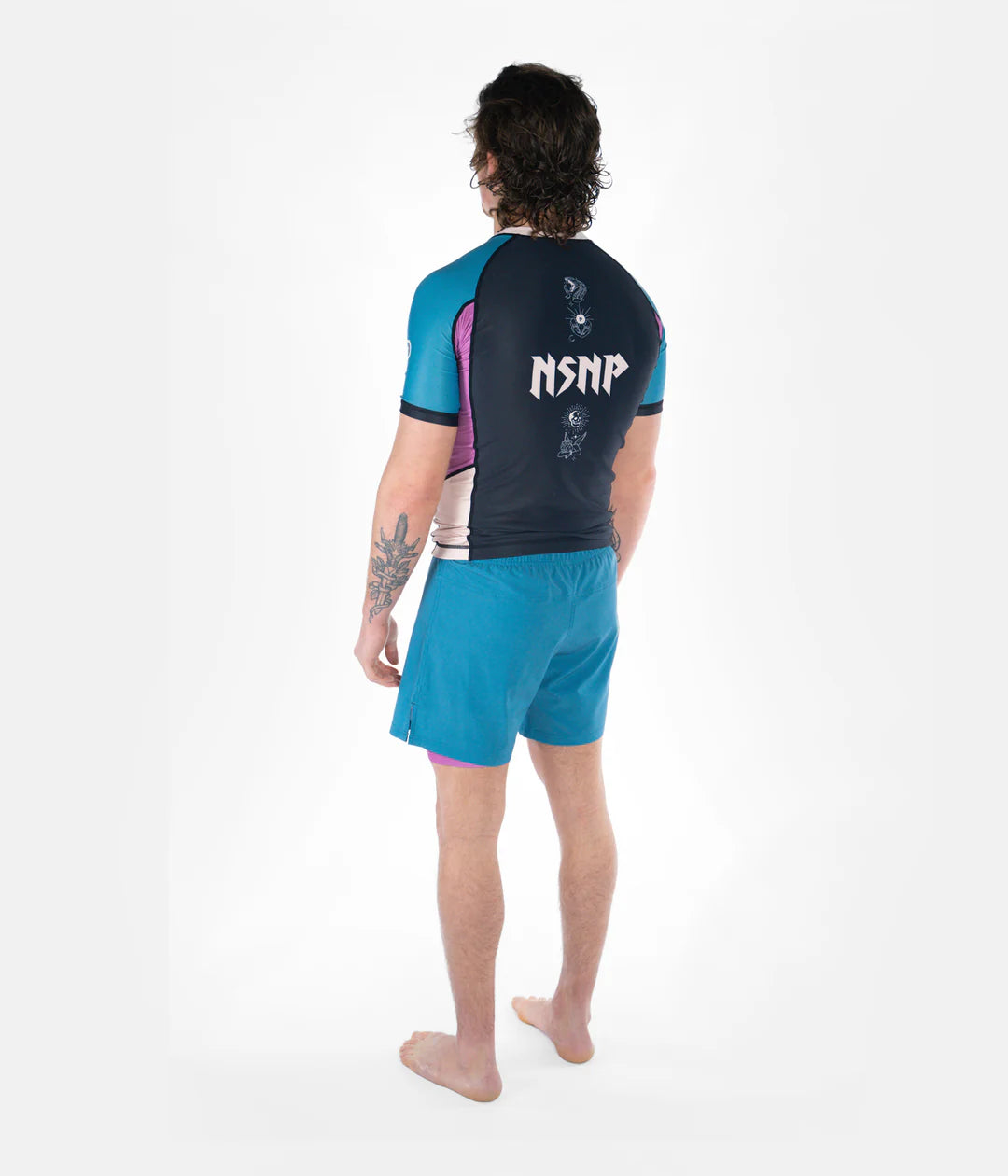 PROGRESS OCCULT RASHGUARD BLUE