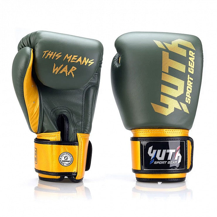 YUTH BOXING GLOVES - GOLD LINE