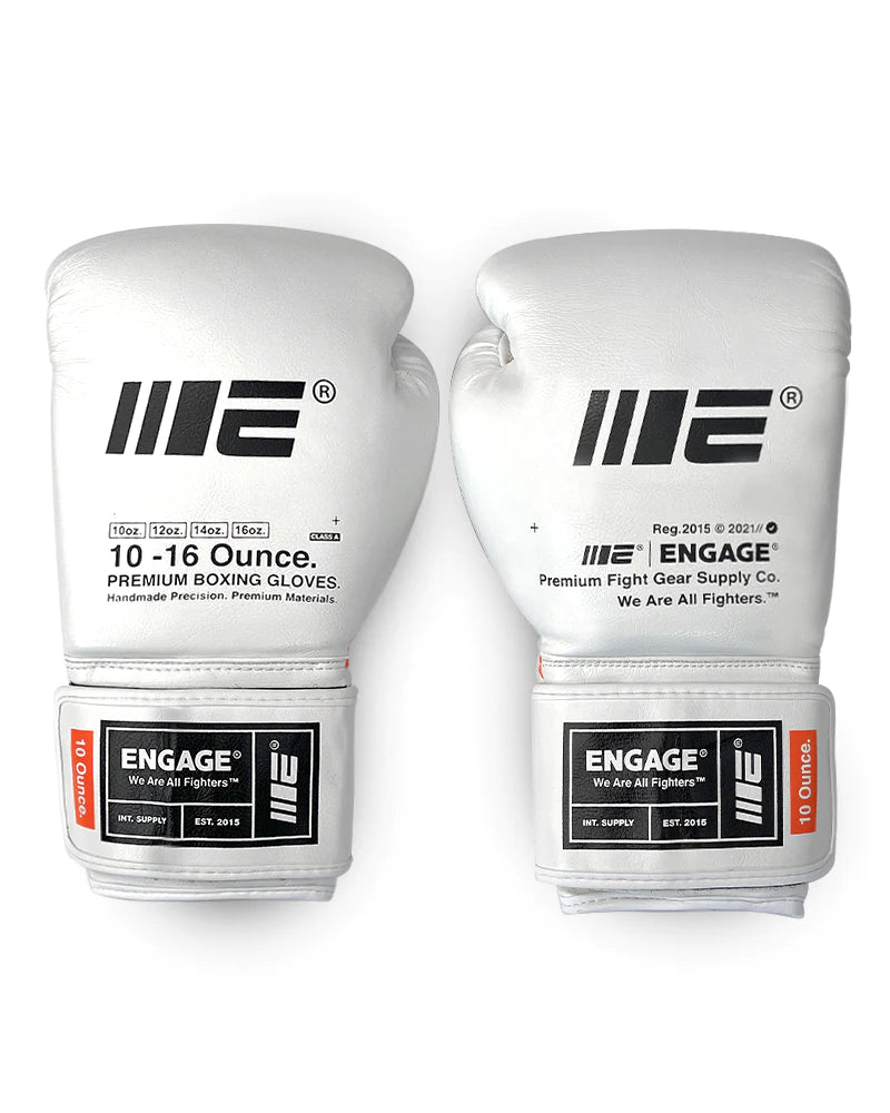Engage W.i.p White Boxing Gloves