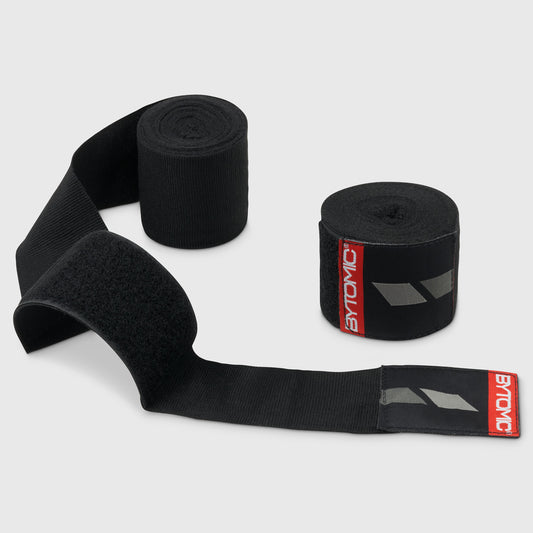 BYTOMIC RED LABEL MEXICAN HAND WRAPS BLACK